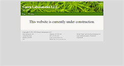 Desktop Screenshot of green-labs.com